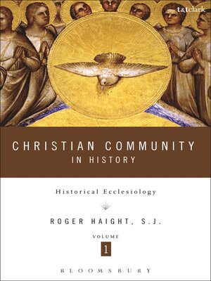cover image of Christian Community in History Volume 1